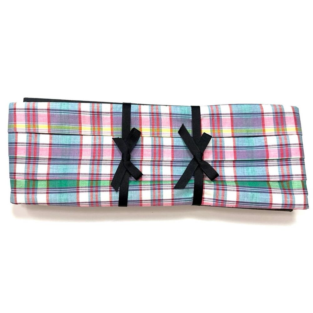R. Hanauer Plaid Cummerbund - Picture 2 of 6